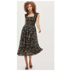 Ellie Nap Dress - multi berry crinkle chiffon